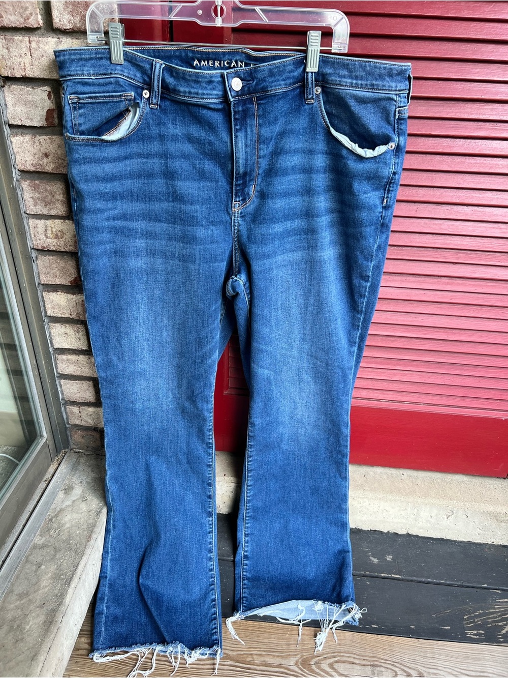 American Eagle Next Level Stretch High Rise Skinny Kick Jeans Size 20